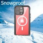 Coque intégrale étanche ShellBox Waterproof IP68 MagSafe pour iPhone 15 Pro Max - Black – Image 3