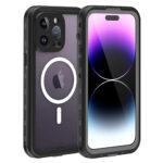 Coque intégrale étanche ShellBox Waterproof IP68 MagSafe pour iPhone 14 Pro Max - Black – Image 2