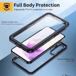 Coque intégrale étanche ShellBox Waterproof IP68 pour Samsung Galaxy A35 - Black – Image 5