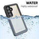 Coque intégrale étanche ShellBox Waterproof IP68 pour Samsung Galaxy S24 Plus - Black – Image 3