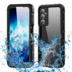 Coque intégrale étanche ShellBox Waterproof IP68 pour Samsung Galaxy A25 - Black