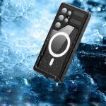 Coque intégrale étanche ShellBox Waterproof IP68 Magsafe pour Samsung Galaxy S24 Ultra - Black – Image 2