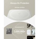 Batterie externe Anker MagGo (A1654G21) pour iPhone, affichage numérique, charge sans fil, support intégré, 10 000 mAh, 15 W - Blanc – Image 5