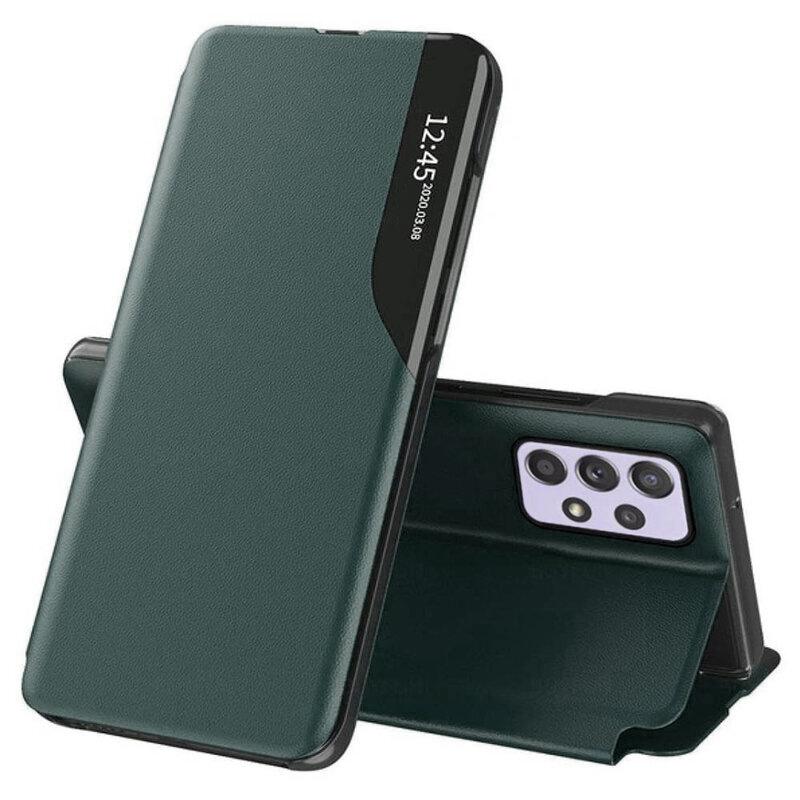 108372 Étui à rabat Techsuit eFold Series pour Samsung Galaxy A23 4G / A23 5G - Dark Green – Image 1
