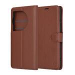 Étui portefeuille Techsuit Leather Folio pour OnePlus 12 - Brown – Image 6