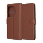 Étui portefeuille Techsuit Leather Folio pour OnePlus 12R - Brown – Image 6