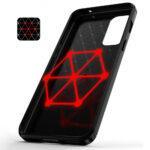 Coque Techsuit Carbon Silicone pour OnePlus Nord 2 - Black – Image 5