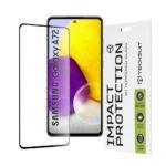 Protection d'écran Techsuit 111D Full Cover / Full Glue Glass pour Samsung Galaxy A72 4G - Black