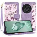 Étui portefeuille Techsuit FlipCraft pour OnePlus 12 - Mysterious Purple