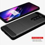 Coque Techsuit Carbon Silicone pour OnePlus 8 - Black – Image 6