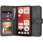 Étui portefeuille Techsuit Diary Book pour Nothing CMF Phone 1 - Black