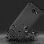 Coque Techsuit Carbon Silicone pour Samsung Galaxy J4 Plus - Black – Image 4