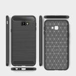 Coque Techsuit Carbon Silicone pour Samsung Galaxy J4 Plus - Black – Image 6