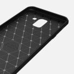Coque Techsuit Carbon Silicone pour Samsung Galaxy J6 2018 - Black – Image 6