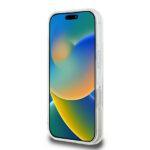 Coque Guess IML Flowers Wreath MagSafe pour iPhone 16 Pro - Clear – Image 3