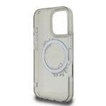 Coque Guess IML Flowers Wreath MagSafe pour iPhone 16 Pro - Black – Image 6