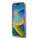 Coque Guess IML Flowers Wreath MagSafe pour iPhone 16 Pro - Black – Image 2