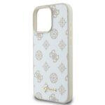 Coque Guess Peony Script MagSafe pour iPhone 16 Pro - White – Image 5