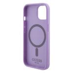 Coque Guess Saffiano MagSafe pour iPhone 15 Plus - Purple – Image 6