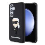 Coque Karl Lagerfeld 3D Design pour Samsung Galaxy S24 - Rubber Ikonik