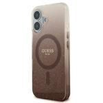 Coque Guess IML Glitter Gradient MagSafe pour iPhone 16 Plus - Brown – Image 3