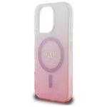 Coque Guess IML Glitter Gradient MagSafe pour iPhone 16 Pro Max - Pink – Image 3