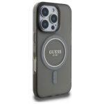 Coque Guess IML Glitter Circle MagSafe pour iPhone 16 Pro - Black – Image 4