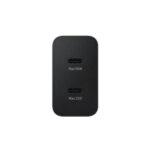 Chargeur mural d'origine Samsung T5020XBE (EP-T5020XBEGEU) Câble USB-C inclus, 2 ports USB-C, 50 W - Noir – Image 3