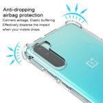 Coque Techsuit Shockproof Clear Silicone pour OnePlus Nord 5G (2020) - Clear – Image 3