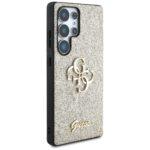 Coque Guess Glitter Script Big 4G Logo pour Samsung Galaxy S25 Ultra - Gold – Image 3