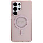 Coque Guess IML Rhinestones MagSafe pour Samsung Galaxy S25 Ultra - Pink – Image 2