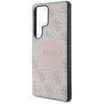 Coque Guess 4G Circle Classic Logo MagSafe pour Samsung Galaxy S25 Ultra - Pink – Image 2