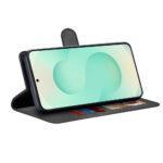 Étui portefeuille Techsuit Diary Book pour Samsung Galaxy S25 Plus - Black – Image 2