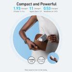 Batterie externe Anker MagGo (A1657H11) pour Apple Watch, charge rapide, ultra-fine, 10 000 mAh, Qi2 35 W avec câble USB-C - Noir – Image 2