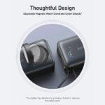 Batterie externe Anker MagGo (A1657H11) pour Apple Watch, charge rapide, ultra-fine, 10 000 mAh, Qi2 35 W avec câble USB-C - Noir – Image 6