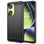 Coque Techsuit Carbon Silicone pour OnePlus Nord CE 3 Lite - Black