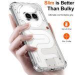 Coque Techsuit Shockproof Clear Silicone pour Nothing Phone (3a) Pro - Clear – Image 3