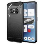 Coque Techsuit Carbon Silicone pour Nothing Phone (2a) / (2a) Plus - Black
