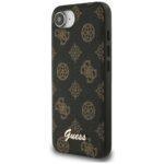 Coque Guess Peony Script MagSafe pour iPhone 16e - Black – Image 4