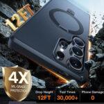 Coque Torras Ostand MagSafe Series pour Samsung Galaxy S25 Ultra - Black – Image 4