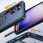 Coque Torras Ostand MagSafe Series pour Samsung Galaxy S25 Ultra - Black – Image 6