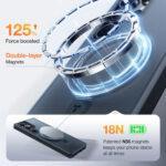 Coque Torras Ostand MagSafe Series pour Samsung Galaxy S25 Ultra - Black – Image 5