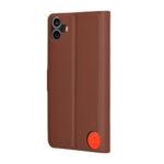 Étui portefeuille Techsuit Leather Folio pour Nothing CMF Phone 1 - Brown – Image 5