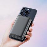 Batterie externe Acefast magnétique (M11-10000) Type-C, 10 000 mAh, 38,5 Wh, PD30 W, certifiée Qi2, indicateur LED - Noir – Image 5