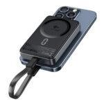 Batterie externe Acefast magnétique (M11-10000) Type-C, 10 000 mAh, 38,5 Wh, PD30 W, certifiée Qi2, indicateur LED - Noir – Image 2