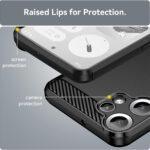 Coque Techsuit Carbon Silicone pour Nothing CMF Phone 2 Pro - Black – Image 4
