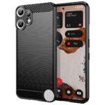 Coque Techsuit Carbon Silicone pour Nothing CMF Phone 2 Pro - Black