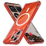 Coque Techsuit Shockproof Clear Silicone MagSafe pour Nothing CMF Phone 2 Pro - Clear