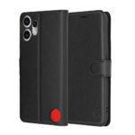 Étui portefeuille Techsuit Leather Folio pour Nothing CMF Phone 2 Pro - Black