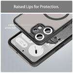 Coque Techsuit HaloFrost II MagSafe pour Nothing CMF Phone 2 Pro - Black – Image 5